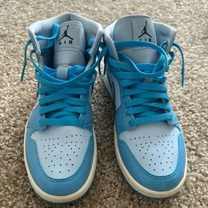 Jordan Women's Sneakers - Blue and White